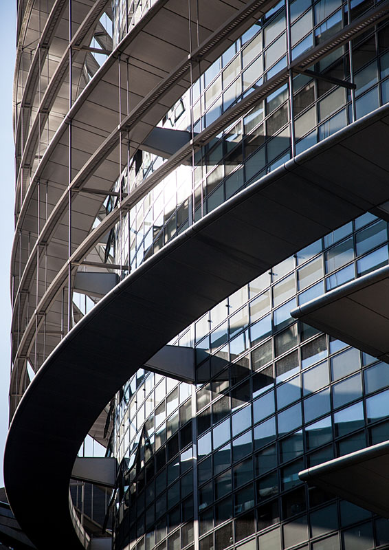 Summer season at the European Parliament in Strasbourg - LOW Building