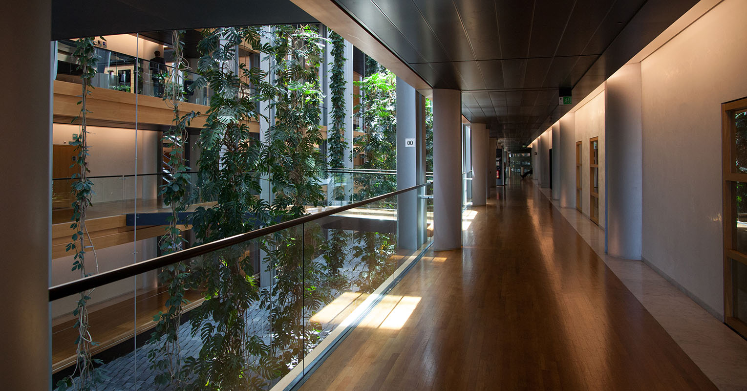 Summer season at the European Parliament in Strasbourg - LOW corridors