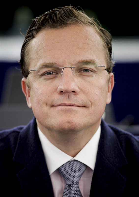 Georg MAYER and MEPs in Plenary Chamber in Strasbourg