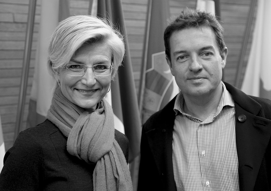 Jens ROHDE and Ulla TORNAES in EP in Strasbourg