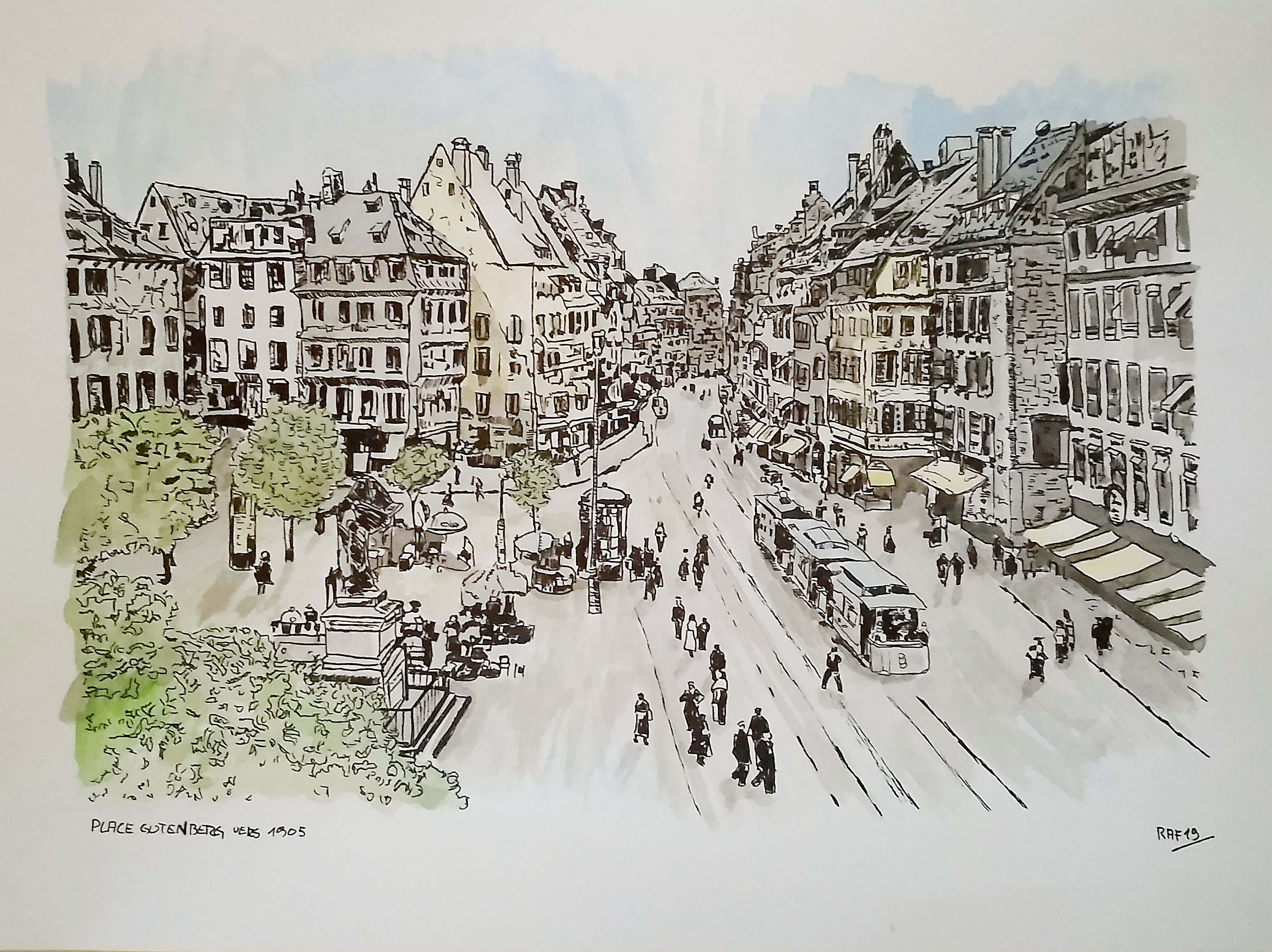 Strasbourg - place Gutenberg